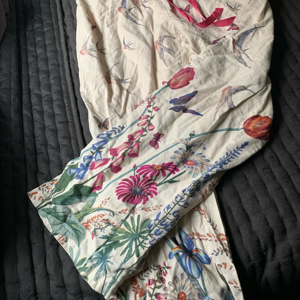Anthropologie Flowery PJ Bottoms